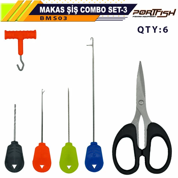 Portfish Makas Şiş Combo Set 3 - Resim 2