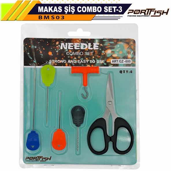 Portfish Makas Şiş Combo Set 3 ürün görseli 1