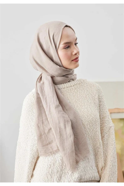 Bambu Kraş Şal (Tesettür Giyim, Yüksek Kalite, Hafif, Rahat, Şık, Premium, Lux, Shawl, Scarf) ürün görseli 1