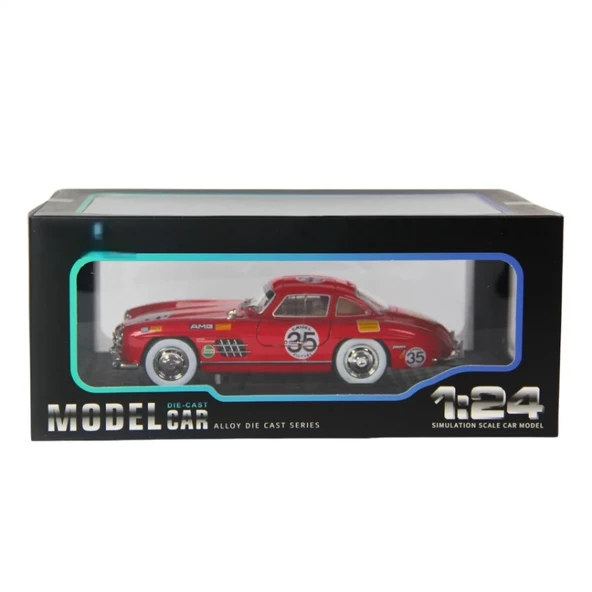 Hobbiez World Mercedes Benz 300SL Kırmızı Model Araba ürün görseli 1