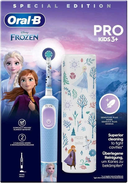 Oral-B Vitality Pro Frozen - Elektrikli Diş Fırçası - Seyahat Çantası ürün görseli 1