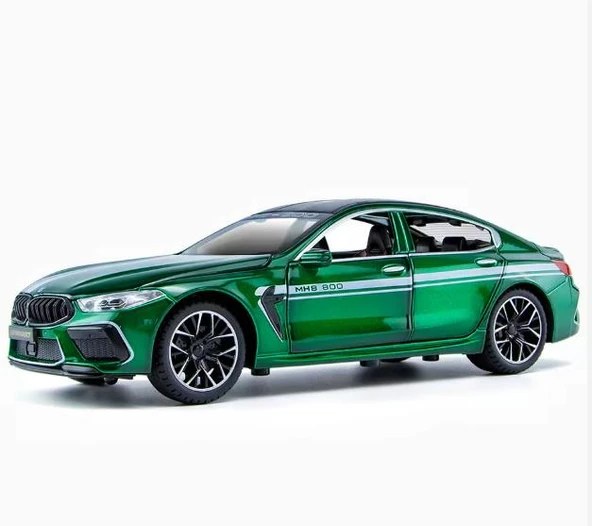 Hobbiez World BMW M8 MH8 800 Manhart Yeşil 1/24 Model Araba ürün görseli 1