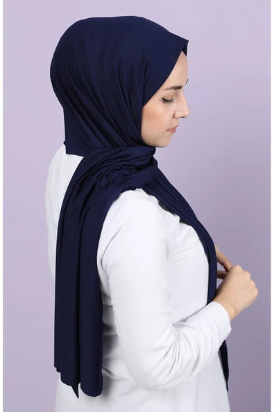 Penye Şal (Tesettür Giyim, %100 Pamuk, Hafif, Rahat, Şık, Yüksek Kalite, Shawl, Scarf, Hijab, Shawl) ürün görseli 1