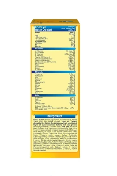 Bebek Devam Sütü No4 400 Gr - Resim 3