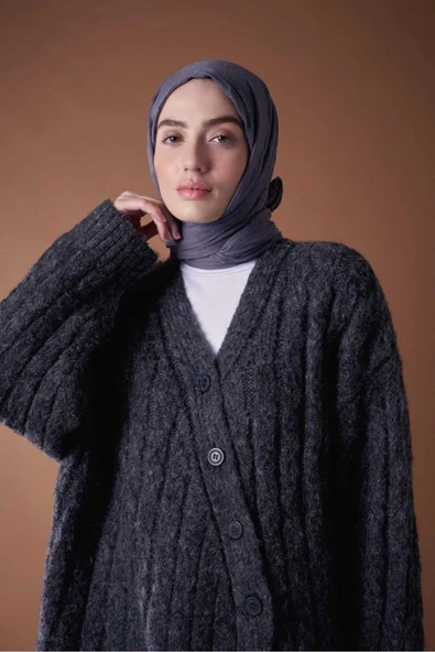 Bambu Şal (Tesettür, Pamuklu, Hafif, Rahat, Şık, Yüksek Kalite, Hijab, Shawl, Original, Lux) ürün görseli 1