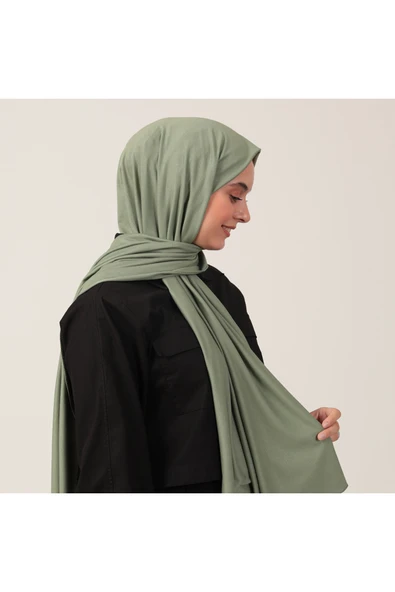 Penye Şal (Tesettür Giyim, %100 Pamuk, Hafif, Rahat, Şık, Yüksek Kalite, Shawl, Scarf, Hijab, Shawl) ürün görseli 1
