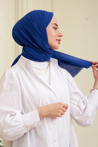 Bambu Şal (Tesettür, Pamuklu, Hafif, Rahat, Şık, Yüksek Kalite, Hijab, Shawl, Original, Lux) ürün görseli 1