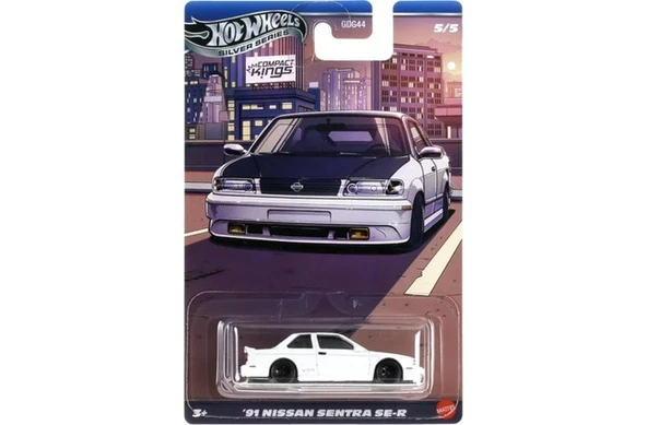 Silver Compact Kings 91 Nissan Sentra Se-R ürün görseli 1