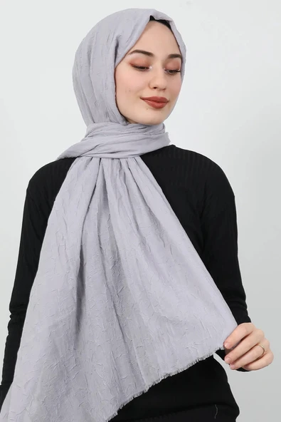 Bambu Kraş Şal (Tesettür Giyim, Yüksek Kalite, Hafif, Rahat, Şık, Premium, Lux, Shawl, Scarf) ürün görseli 1