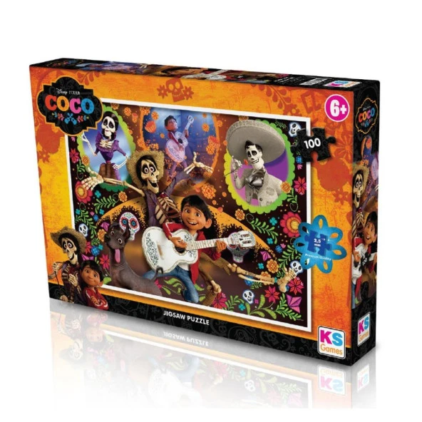 CO 714 Coco Puzzle 100 Parça- KS Games - Resim 3