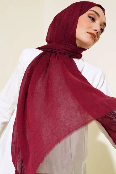Bambu Şal (Tesettür, Pamuklu, Hafif, Rahat, Şık, Yüksek Kalite, Hijab, Shawl, Original, Lux) ürün görseli 1
