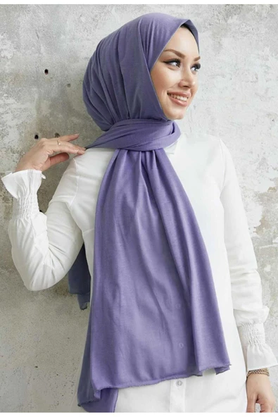 Penye Şal (Tesettür Giyim, %100 Pamuk, Hafif, Rahat, Şık, Yüksek Kalite, Shawl, Scarf, Hijab, Shawl) ürün görseli 1