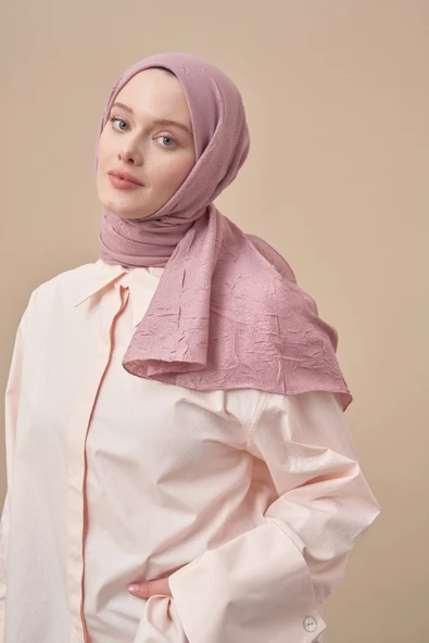 Bambu Kraş Şal (Tesettür Giyim, Yüksek Kalite, Hafif, Rahat, Şık, Premium, Lux, Shawl, Scarf) ürün görseli 1