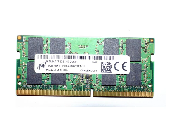 Micron MTA16ATF2G64HZ-2G6E1 16 GB DDR4 2666 MHz CL19 Notebook Ram ürün görseli 1