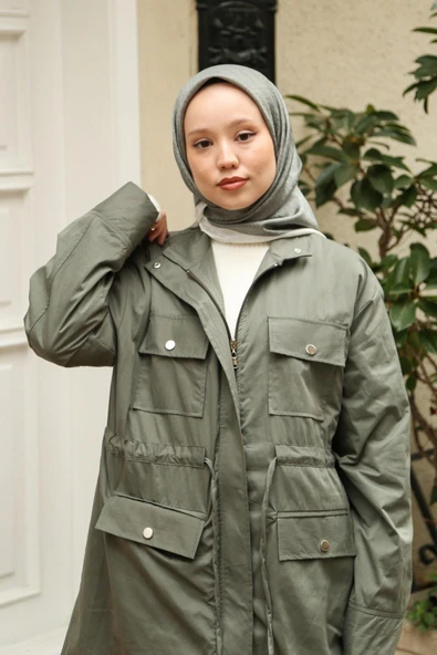 Eşarp - Premium Lux Original Monogram Eşarp (İpek Vual, Yüksek Kalite, Hafif, Rahat, Şık, Scarf) ürün görseli 1