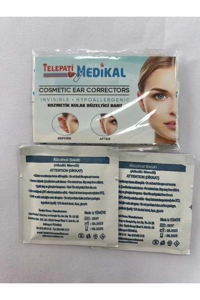 KEPÇE KULAK YAPIŞKANI 20 Lİ Temizleme mendilli ürün görseli 1