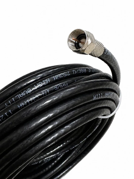MAG RG6/U6 BAKIR CU/CU YEŞİL ANTEN KABLOSU.80 TEL (12 METRE) ürün görseli 1