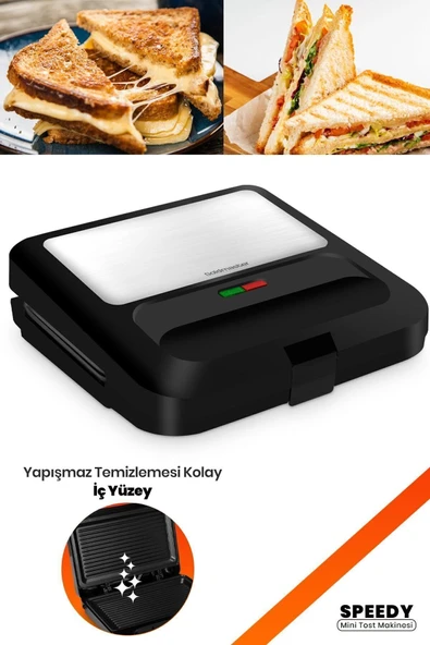 GOLDMASTER SPEEDY GM-7453 MİNİ TOST MAKİNESİ ürün görseli 1