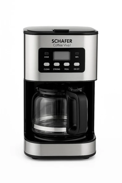 Schafer Coffee Viva Filtre Mahve Makinesi-İnox ürün görseli 1
