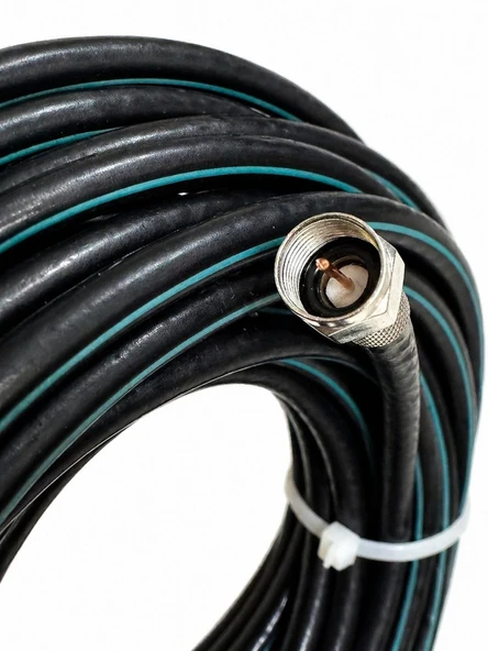 MAG RG6/U6 BAKIR CU/CU YEŞİL ANTEN KABLOSU.80 TEL (3METRE) ürün görseli 1
