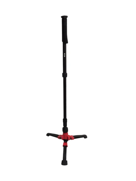 Ayex KM-3060 Profesyonel Monopod 160cm, 3kg Taşıma Kapasiteli, 1/4” & 3/8” Çift Taraflı Vida Uyumlu, Stabil Tabanlı ürün görseli 1
