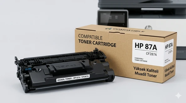HP 87A /CF287A Muadil Toner ürün görseli 1