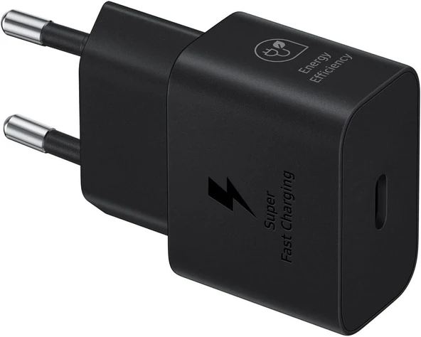 Samsung 25 Watt Şarj Adaptörü + Kablo Seti, Siyah - Resim 2