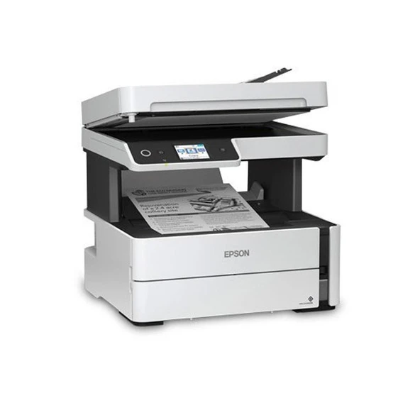 EPSON A4 Siyah EcoTank M3170 Çok Fonksiyonlu Faxlı Tanklı Dublex Yazıcı USB,Ethernet,Kablosuz ürün görseli 1