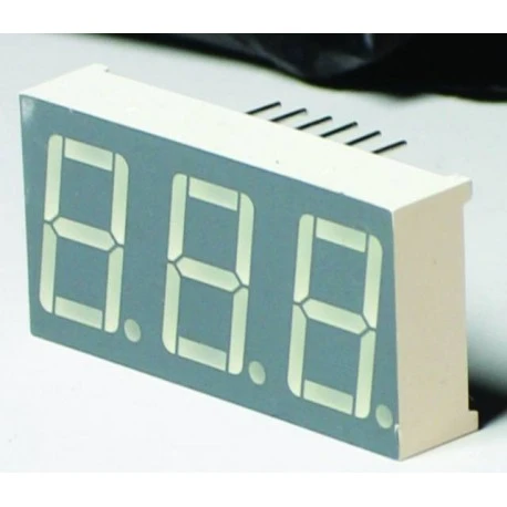 14mm 3'lü Ortak Katot Display - KPT-5361ASRND - Resim 2