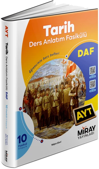 Miray 2024 Ayt Tarih Ders Anlatım Fasikülleri ürün görseli 1