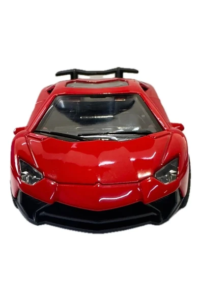 PTTAVM: Lamborghini Aventador Oyuncak Metal Çek Bırak Spor Araba