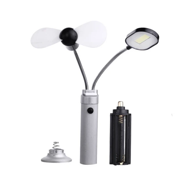 Şarjlı Pervaneli Mıknatıslı LED Masa Lambası Taşınabilir Çok Fonksiyonlu Aydınlatma WT-093 ürün görseli 1