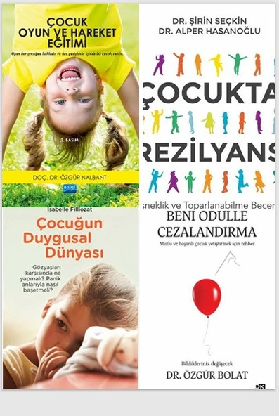 Anne ve Babalar için Çocuk Gelişim Seti ( 4 Kitap) ürün görseli 1