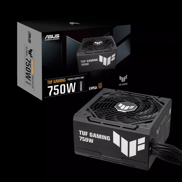 ASUS TUF GAMING 750B EVO 750W 80+ Bronze ATX 3.1 Gen 5.1 140mm Fanlı PSU ürün görseli 1