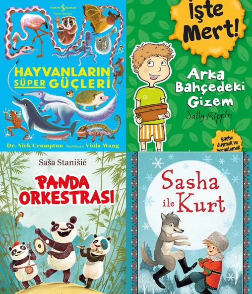 5-7 Yaş Çocuk Kitapları Okumaya Başlıyorum Geliştiren 4'lü Set ürün görseli 1
