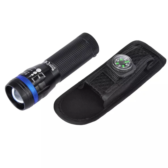 Uzun Menzilli Süper Zoomlu Pilli LED El Feneri Güçlü Işık Performansı WT-060 ürün görseli 1