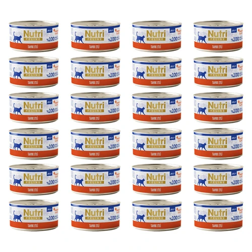 Nutri Feline Adult Jelly 70Gr Tavuk Etli 24Adet Yaş Yetişkin Kedi Maması ürün görseli 1