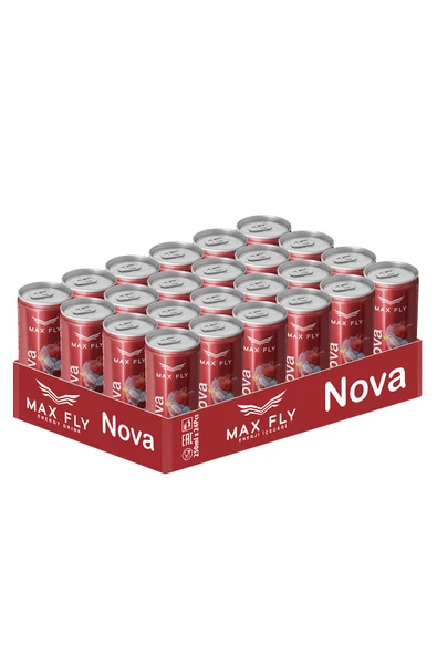 Max Fly Nova Enerji Içeceği 250 ml 24 Adet - Resim 3