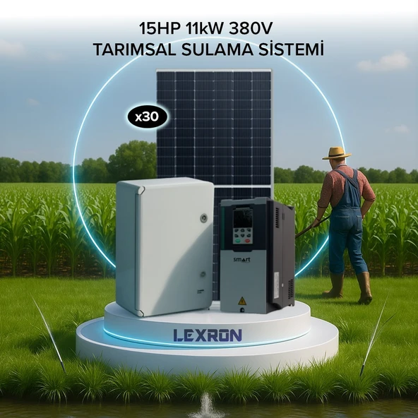 15 HP 11 kW 380V Hazır Tarımsal Sulama Sistemi Seti ürün görseli 1