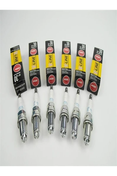 NGK 4 TIRNAK LAZER Platinum Bmw E63 645i Ateşleme Bujisi bkr6equp - 6 ADET VLİNE ürün görseli 1