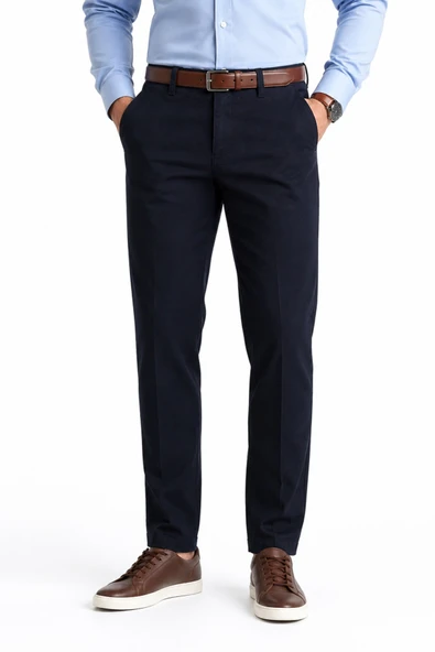 Erkek Kanvas Pantolon Regular Kalıp Yazlık BGL-ST05408 ürün görseli 1