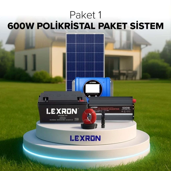 6 kW (600W) Polikristal Hazır Paket Sitem Hazır Paket 1 ürün görseli 1