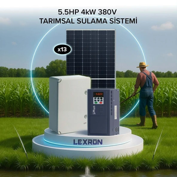 5.5 HP 4 kW 380V Hazır Tarımsal Sulama Sistemi Seti ürün görseli 1