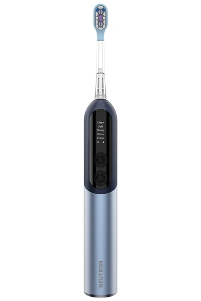 Neutron NTL-TB-12PB Şarjlı Sonik Diş Fırçası, Dijital Ekranlı Şarjlı Diş Fırçası (Mavi) ürün görseli 1