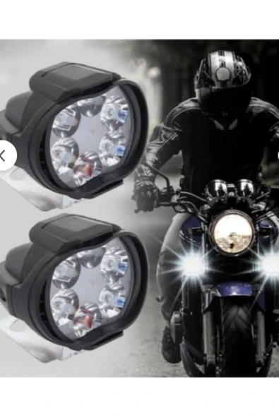 ASTRA LED 2 Adet Led Motosiklet Sis Far Montaj Sis Drl Lamba Scooter Motosiklet Için çakar & Sabit Mod ürün görseli 1