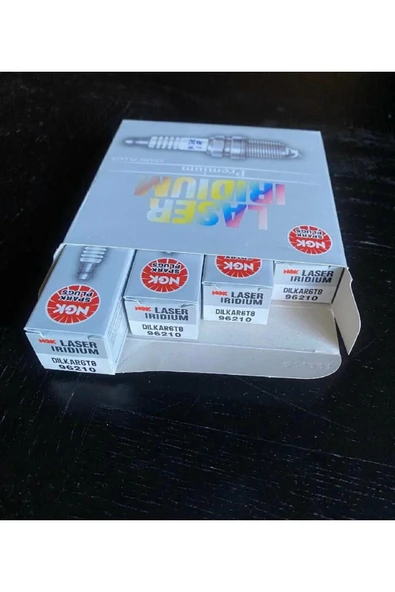NGK 96210 DILKAR6T8 Laser iridium Buji 4 adet takım)4 silindirli araçlar için ORJİNAL ürün görseli 1