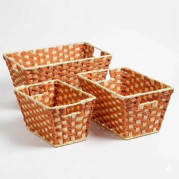 Kosova Wicker Serisi SPT-161 Diktördgen 3lü Set Ha ürün görseli 1
