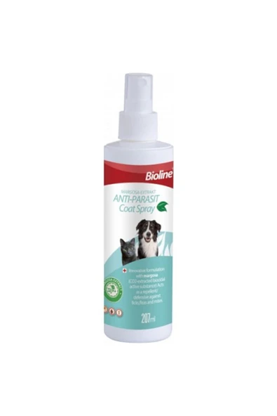 Biolife Bioline Birkisel Pire Uzaklaştırıcı Kedi Köpek Deri Spreyi 207 ml ürün görseli 1