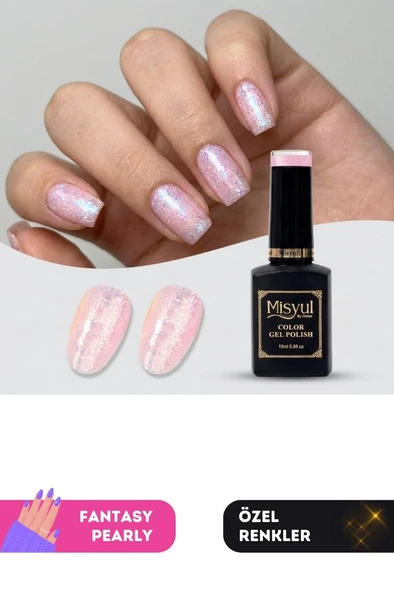 Misyul UV Led Kalıcı Oje Nail Art 15 ml Fantasy Pearly P03 ürün görseli 1