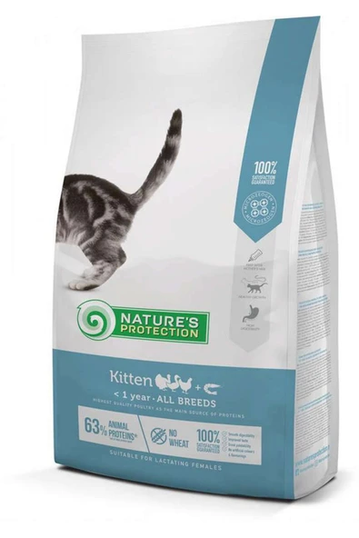 Natures Prodection Natures Protection Kitten Yavru Kedi Maması 2 Kg ürün görseli 1